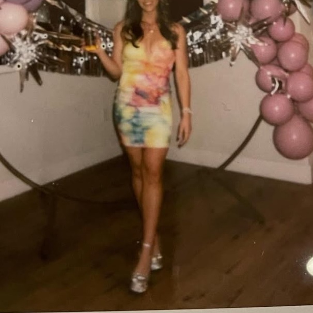 Tie dye dress